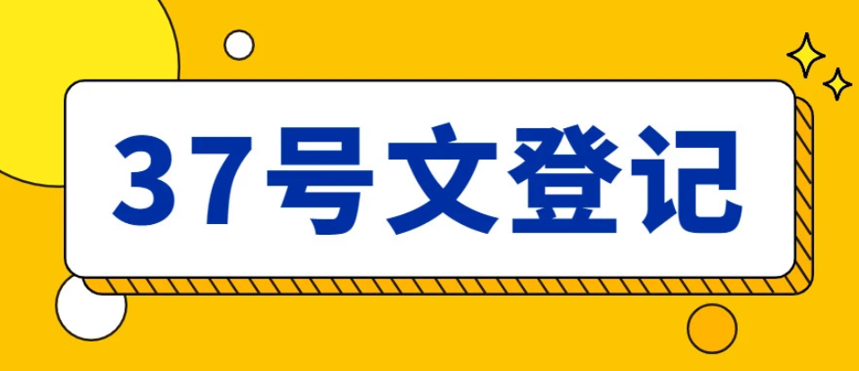 37號文備案登記